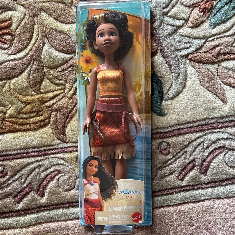 Moana 2 “Loto” doll by Mattel New in Package